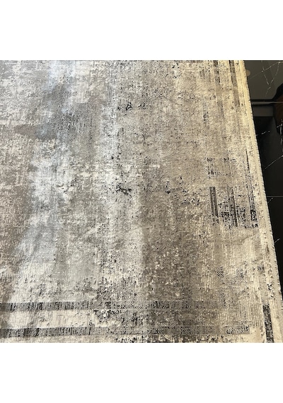 Elexus Halı Valesco 3941 Gri Antrasit Modern Salon Halısı Gri Antrasit