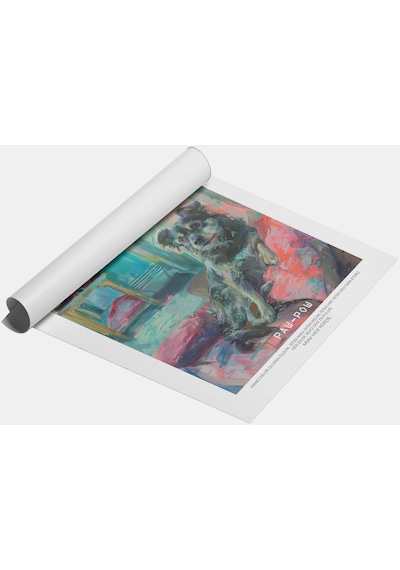 Paw-pow No:20 Art Print