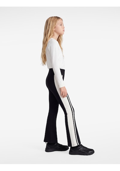 Koton Beli Lastikli Slim Fit Viskon Karışımlı İspanyol Paça Tayt Antrasit 7wkg40150ak