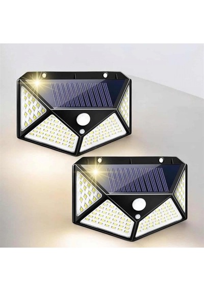 Güneş Enerjili Solar Bahçe Aydınlatma Led Işık Balkon Teras Dekoratif Lamba