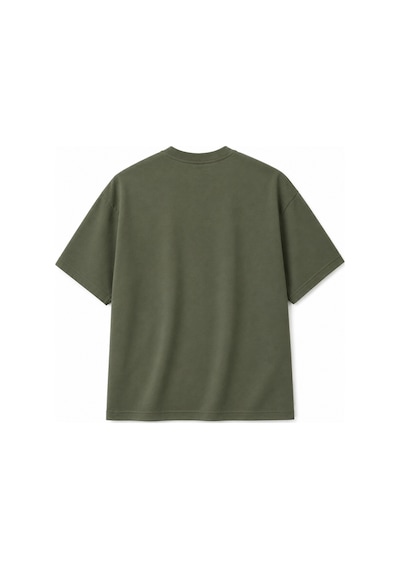 Ranud Erkek Oversize Fit Tişört,%100 Pamuk, Yumuşak Fırçalı Kumaş, Oeko-tex Sertifikalı Haki Ranud Erkek Oversize Fit Tişört,%100 Pamuk, Yumuşak Fırçalı Kumaş, Oeko-tex Sertifikalı Haki
