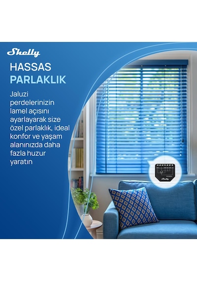 Shelly Shutter Akıllı Panjur Kontrol Rölesi