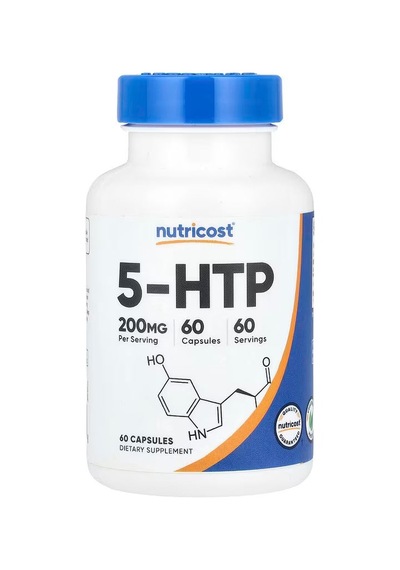 Nutricost 5-htp 5-hydroxytryptophan 200 Mg 60 Capsules