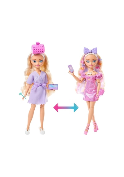 Jgg38 Barbie Dream Besties Malibu İle Akşam Eğlencesine Hazırlanma 10pcs Mixed