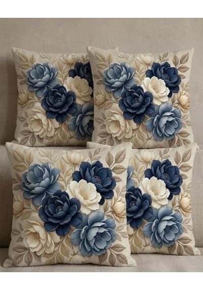 Tasarım Punch Kırlent Kılıfı 1 Adet 35x50 Modern Makine Işçiliği At Motif Diğer