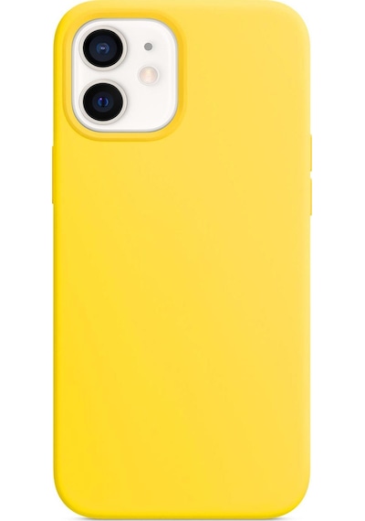 Microsonic Apple Uyumlu iPhone 12 Mini Kılıf Liquid Lansman Silikon