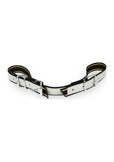 Melasty Köstek Siyah/sarı 3 Tokalı Derili 40 Mm -2452