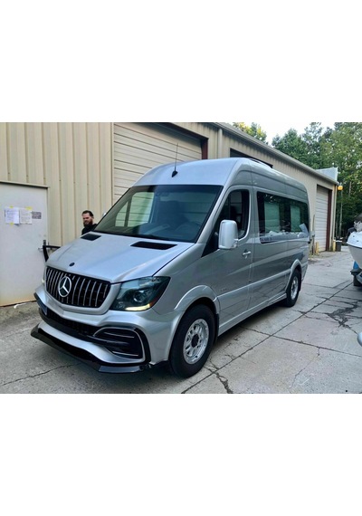 Mercedes Sprinter W906 Gtr Ön Panjur Izgara Seti Krom-siyah 2014-