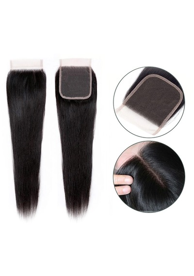 Peruk Tepesi Doğal Renk Closure 16inch - Zmff-463054 Renkli