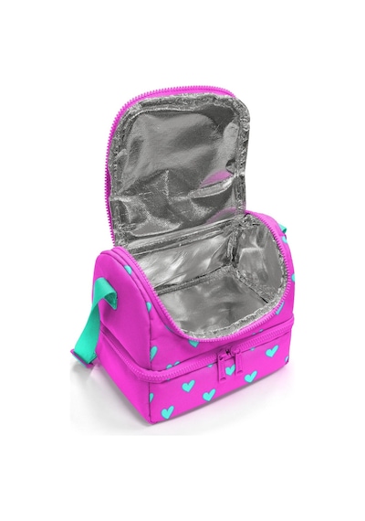 Coral High Kız Çocuk Pembe Su Yeşili Kalp Baskılı İki Katlı Okul Beslenme Çantası 37212 Pembe - Su Yeşili Coral High Kız Çocuk Pembe Su Yeşili Kalp Baskılı İki Katlı Okul Beslenme Çantası 37212 Pembe - Su Yeşili
