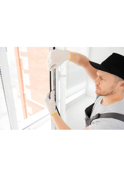 Pimapen Değiştirme Contası Siyah Renk Pvc Pencere Fitili 25 Metre Bütün Markalara Uyumlu 25 M