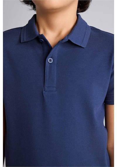 Defacto Basıc Pike Polo Tişört Erkek Çocuk K1689a626smnv31 Lacivert-nv31