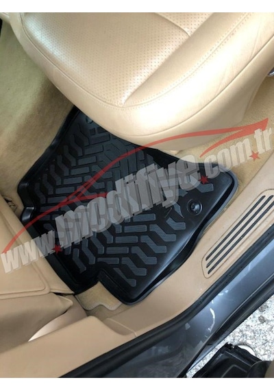 Volkswagen Touareg 2016-2017 3d Kauçuk Kokusuz Havuzlu Paspas
