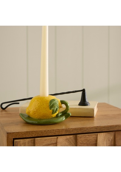 Karaca Home Lemon Mumluk 14x8,5x7 Cm Sarı