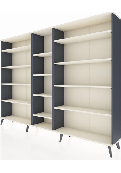 Arges Dolap 11 Raflı 220x30x163 Antrasit-aytaşı Aytası - Antrasıt Arges Dolap 11 Raflı 220x30x163 Antrasit-aytaşı Aytası - Antrasıt