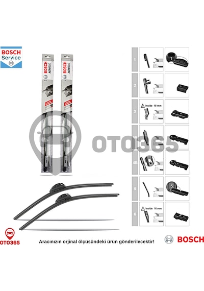 Toyota Uyumlu Yaris Silecek 2006 2011 Bosch Aeroeco