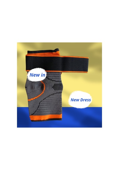 Yıwu Sporcu Dizliği Elastik, Kemer Destekli, Voleybol, Fitness, Basketbol, Unisex Dizlik L