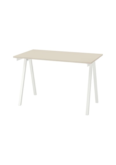 Masa İskeleti, Beyaz, 120x70x75 Cm Beyaz Masa İskeleti, Beyaz, 120x70x75 Cm Beyaz