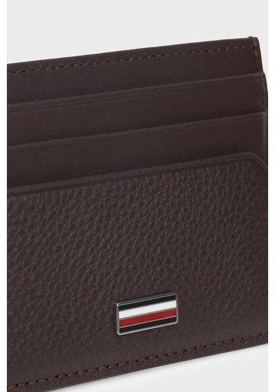 Tommy Hilfiger Deri Kartlık Erkek Kartlık Am0am14494 Gb6 Kahve