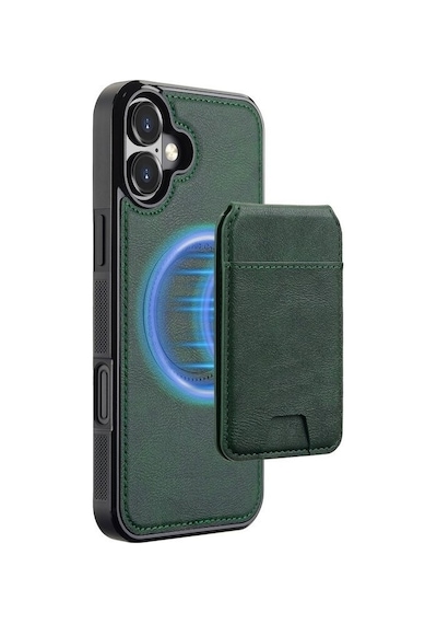 Teleplus Apple Uyumlu iPhone 17 Kılıf Capella L3 Serisi Mıknatıslı Kartlıklı 2-1 Kapak