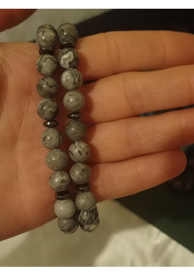Jasper Doğal Taş Bileklik