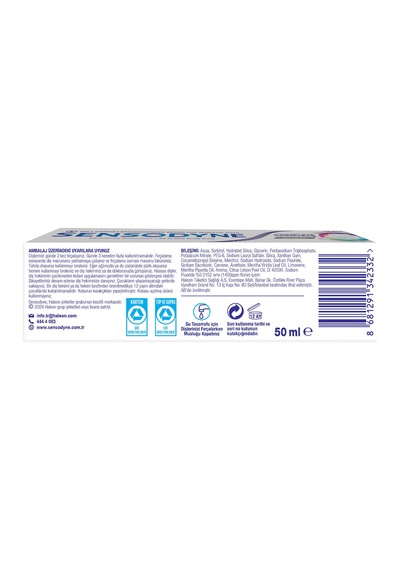 Çok Yönlü Koruma Beyazlatıcı Diş Macunu 50 Ml X 4 Adet Günlük Koruma