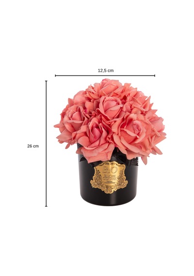 Siyah Cam Gold 14 Gül Luxury Home Perfume Ağaç