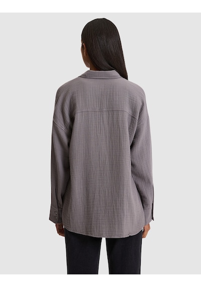 Pierre Cardin Kadın Gri Gömlek Desenli 50328655-vr024