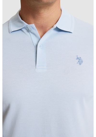 U.s. Polo Assn. Erkek Açık Mavi Tişört Basic 50324938-vr003 Acık Mavı