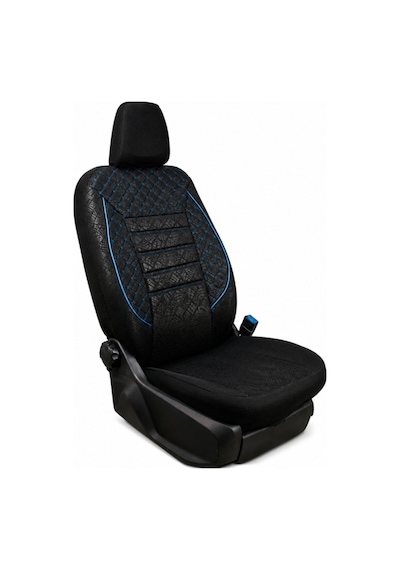 Fiat Egea Uyumlu Oto Koltuk Kılıfı Gofraj Kumaş - Tam Set