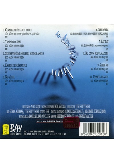 Burhan Şeşen - Bir Düş Gördüm (CD)
