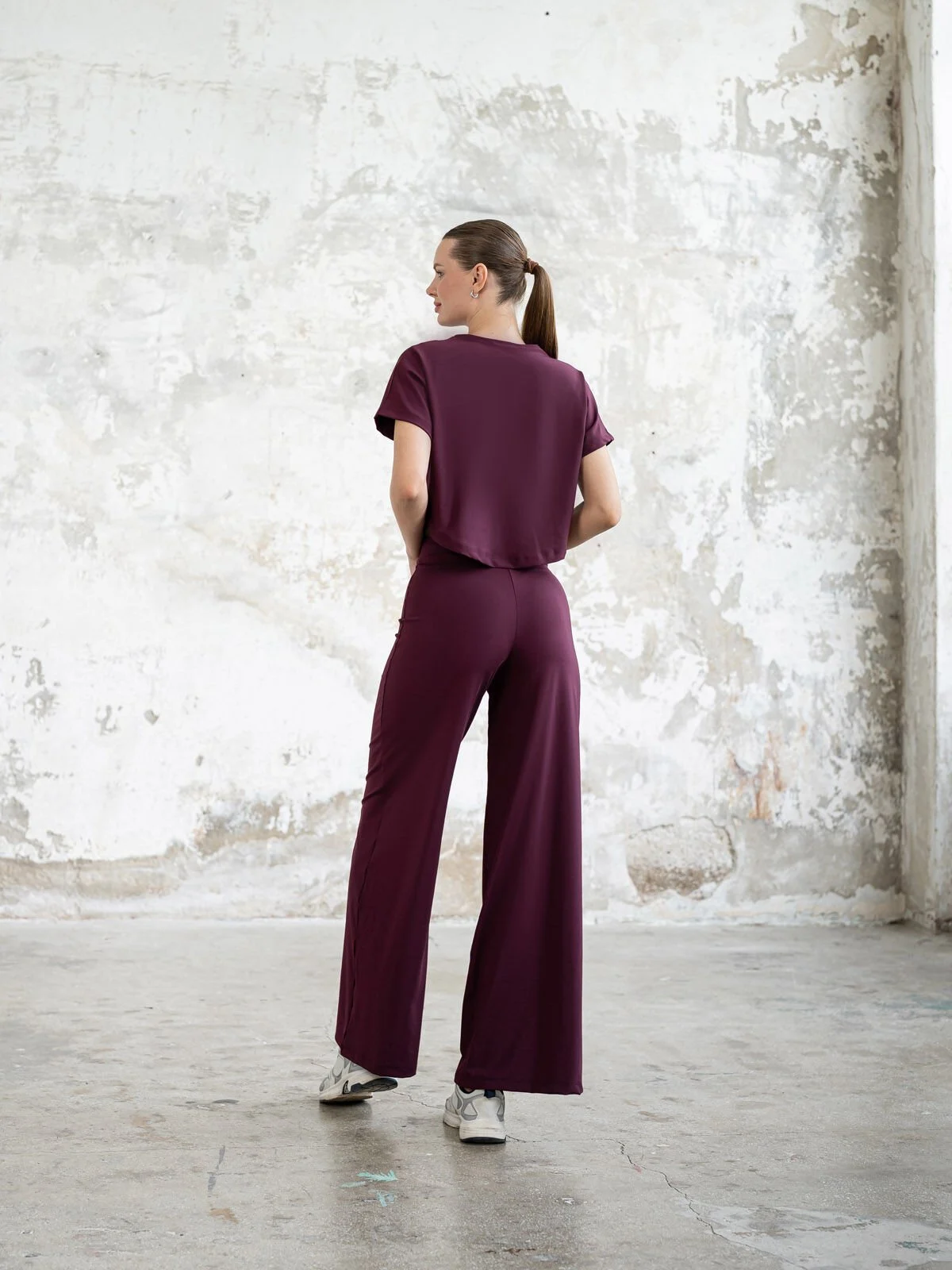 Lismina Yoga Tayt Pantolonu Mürdüm