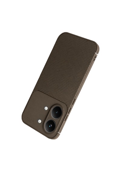 Newface - 942 - Xiaomi Poco X8 Pro Max Auto Focus Karbon Kapak - Metemıx - - Kahverengi