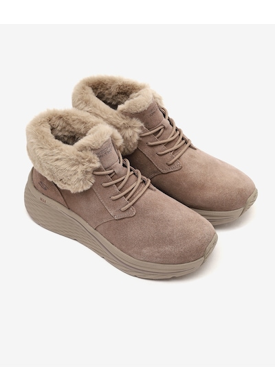 Skechers Max Cushıonıng Elıte 2.0 Boot Snow Daze Kadın Bej Bot 144368 Dktp Bej