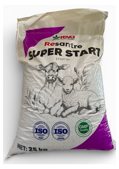 Resantre Süper Start Kuzu Ve Buzağı Konsantre Yem 25 Kg