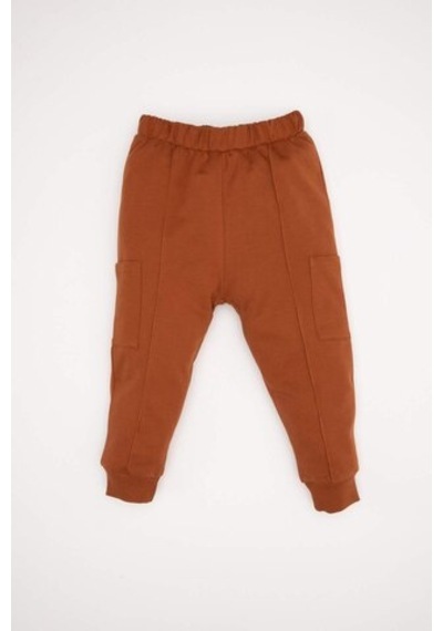 DeFacto Erkek Bebek 2'li Takım Baskılı İnce Sweatshirt Eşofman Altı D6257A5NSBN125 Kahve DeFacto Erkek Bebek 2'li Takım Baskılı İnce Sweatshirt Eşofman Altı D6257A5NSBN125 Kahve