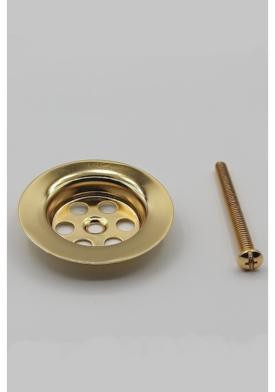 Altın Lavabo Süzgeci Altın