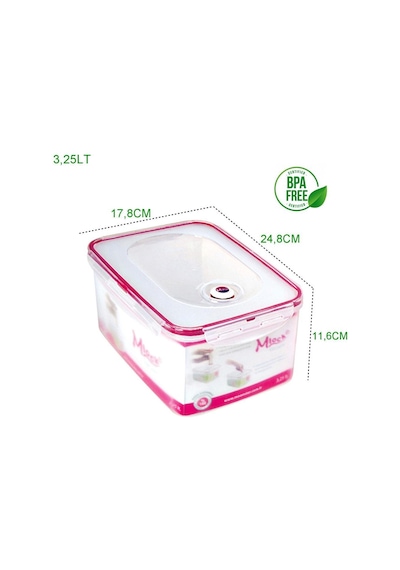 Moon Star Vaku Mlu Hava Geçirmez Saklama Kabı 325 L Pompa-Mvac18 Çok Renkli