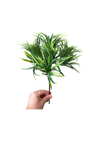 9 Kafalı 5 Dallı Yapay Sukulent Kaktüs Aloevera Demeti