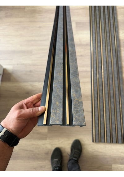 Polimer Gökkuşağı Duvar Ofis Tv Arkası Koridor Dekoratif Panel 5 Adet 55 Cm