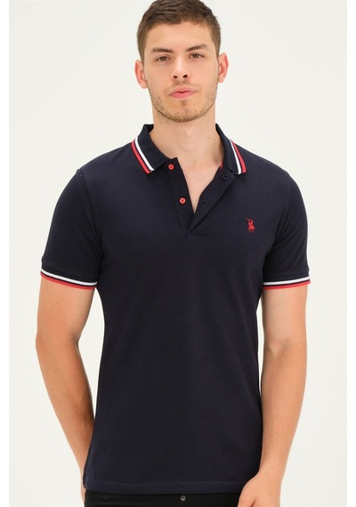T8594 Dewberry Erkek T-shırt-lacivert Lacivert