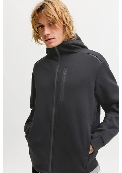 Jack & Jones Jcofusion Erkek Sweatshirt SIYAH