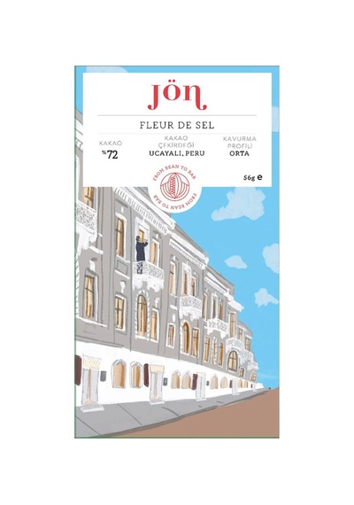 Jön Fleur De Sel Tuzlu Çikolata 56 G - 8 Adet Tarı