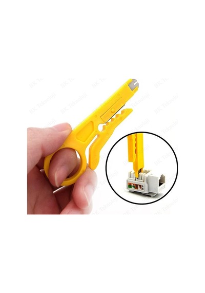 Bk-Teknolojimarket Mini Kablo Soyma Aparatı Kablo Sıyırıcı Soyucu
