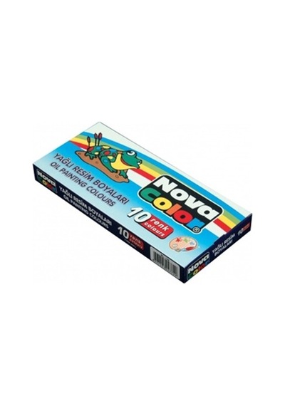 Nova Color Yağlı Boya 10lu - 2 Paket Çok Renkli