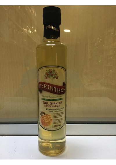 Perinthos Doğal Bal Sirkesi Cam Şişe 500 ML