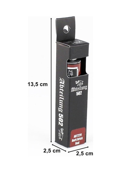 20 Ml. Koyu Tuğla Kırmızısı Yağlı Boya, Ak Interactive Abt220 Standart
