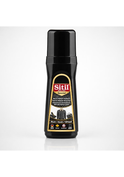 Sitil Süet Ve Nubuk Yenileyici Likit Boya Siyah 100 Ml