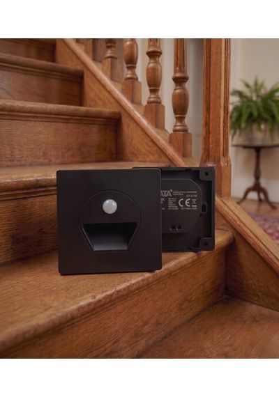 Bay 1 Adet Cata Ct 5170 Siyah Kasa 1w Sensörlü Koridor Aydınlatması 6400k Beyaz Işık Najmaddin Diğer