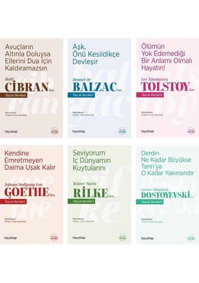 Özgün Ozan Karadağ Kişisel Gelişim Seti 6  Kitap